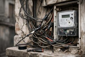 Defraudación de fluido eléctrico: delito, penas y defensa
