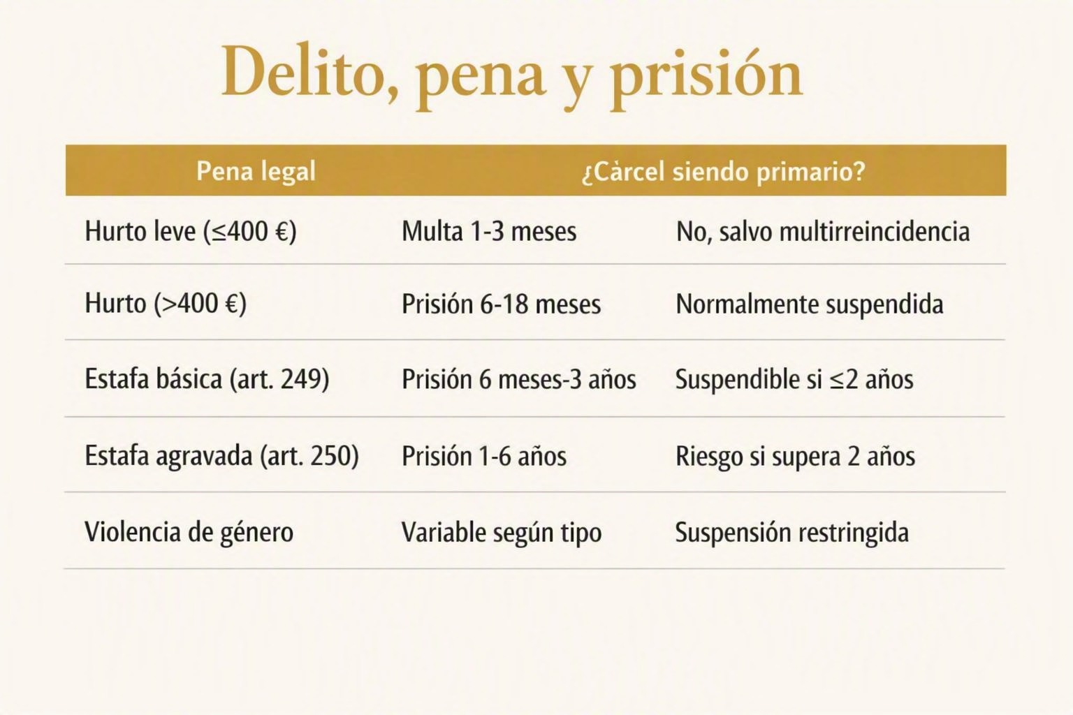Sin antecedentes, ¿puedes ir a la cárcel? Lo que dice la ley 2 Sin antecedentes, ¿puedes ir a la cárcel? Lo que dice la ley Sin antecedentes, ¿puedes ir a la cárcel? Lo que dice la ley