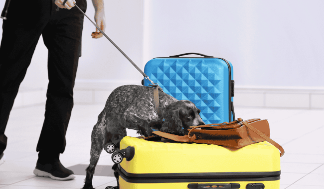 ¿Qué pasa si te cogen con drogas en el aeropuerto?